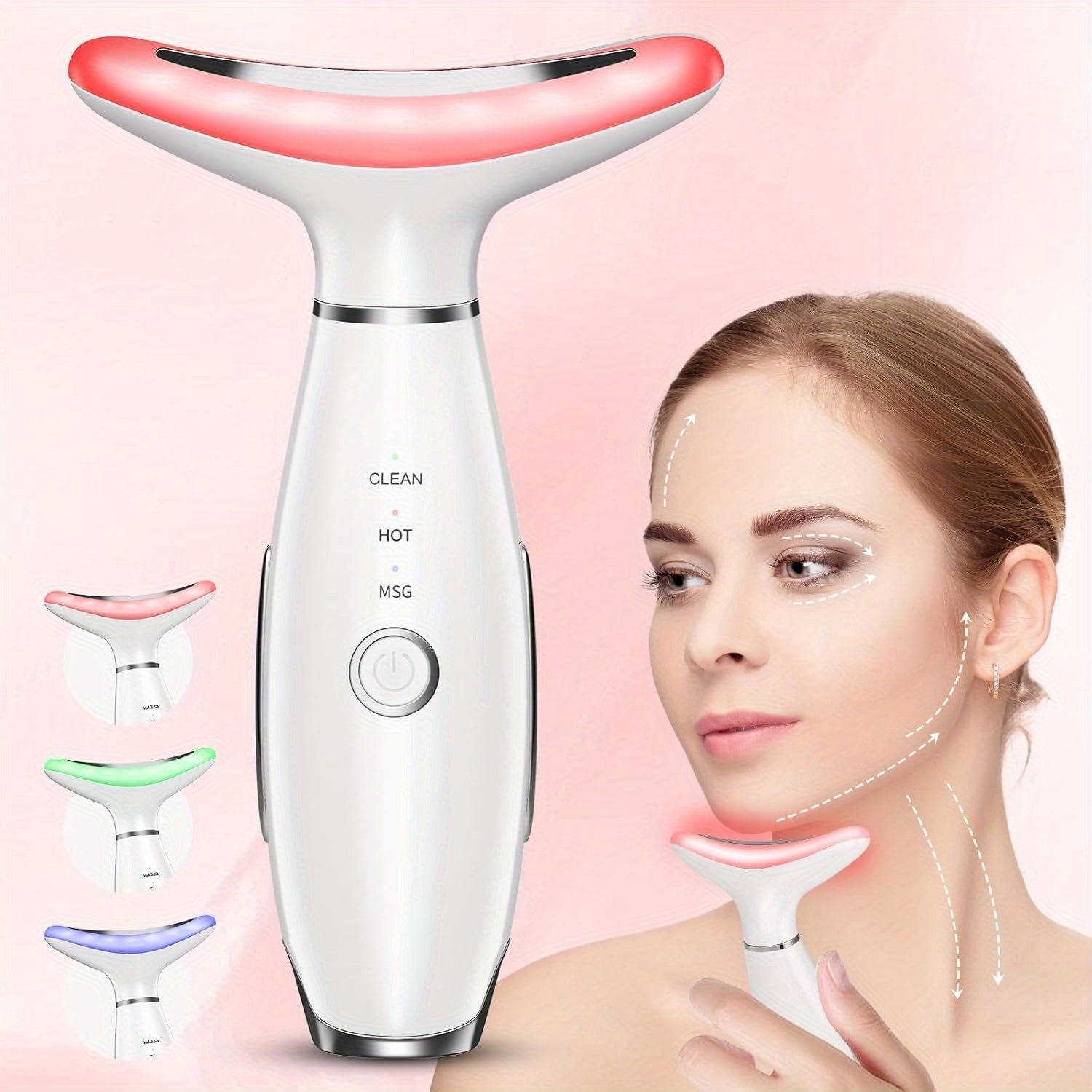 USB LED Facial & Neck Massager