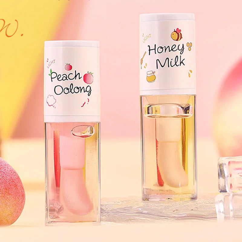 Hydrating Lip Plumper Gloss – Honey Milk & Peach